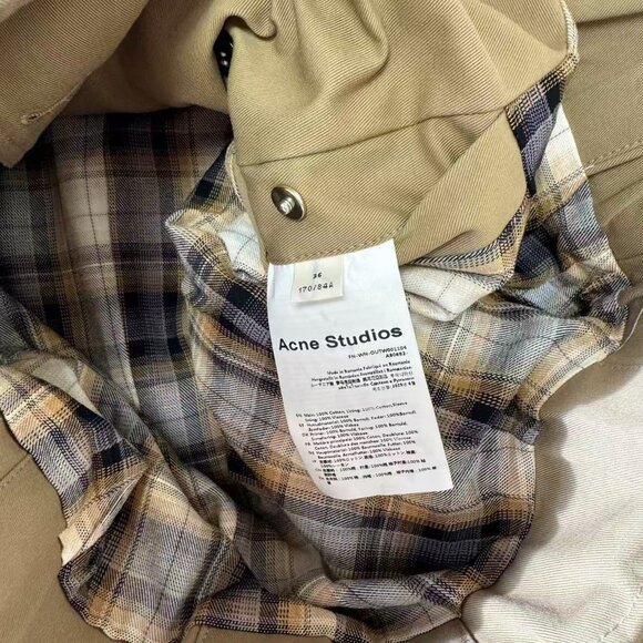 Acne Studios Jacket Twill Trench - Picture 15 of 15